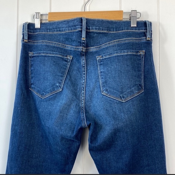 Frame Le Garçon Distressed Boyfriend Jeans - Picture 4 of 10